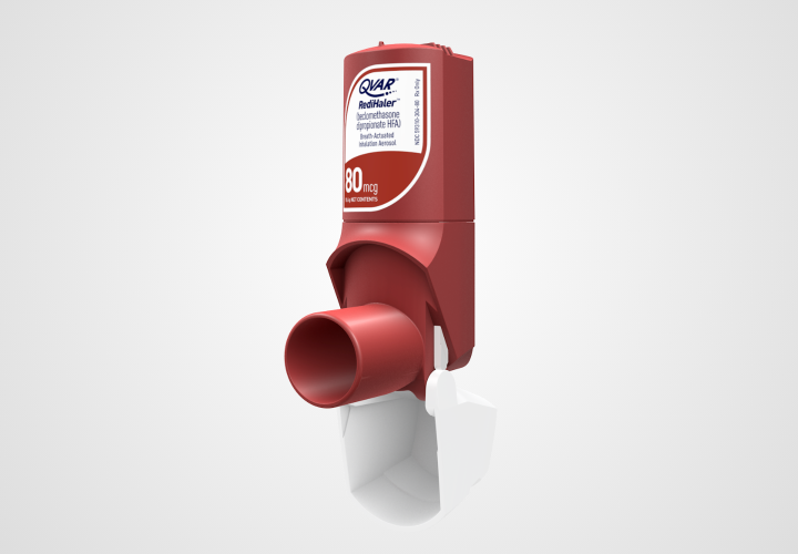 Breath Actuated Inhaler Info QVAR RediHaler® (beclomethasone